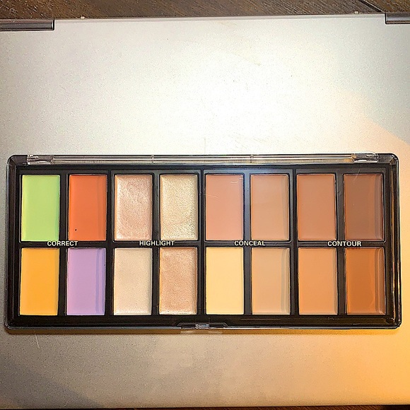 MAX STUDIO CONCEALER PRO PALETTE 16 SHADES CORRECTIONS HIGHLIGHTING CONCEALER - Picture 5 of 6
